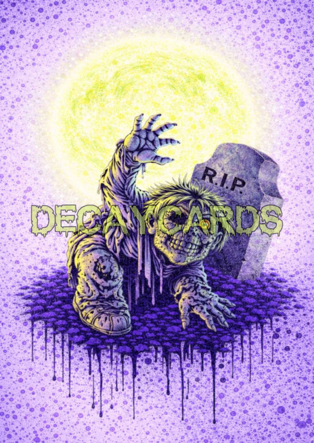 Graffiti Dead Ted (A4 Print and Trading Card Combo) - March 2026 Release