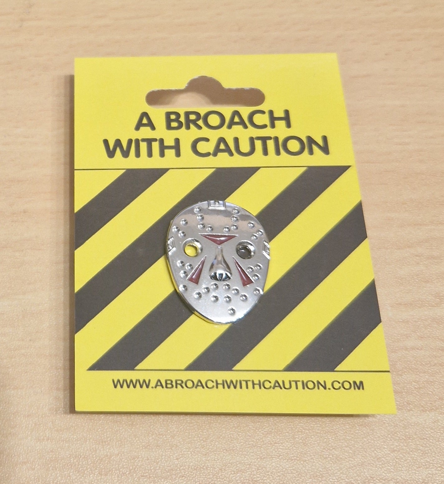 Jason Mask - Pin Badge / Broach