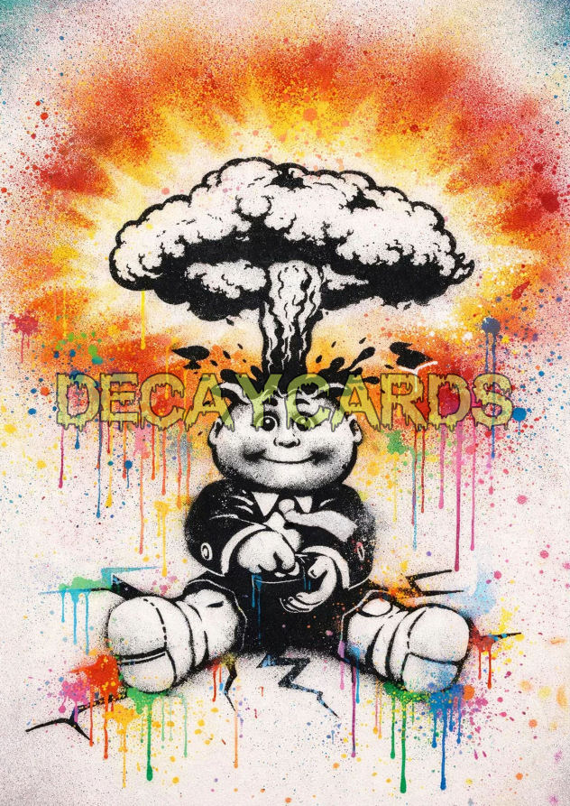 Graffiti Adam Bomb (A4 Print and Trading Card Combo) - Feb 2026 Release