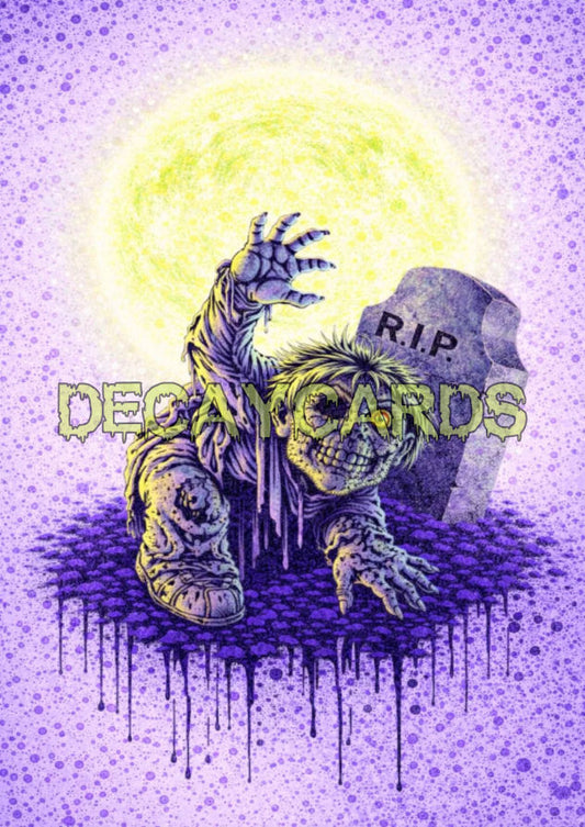 Graffiti Dead Ted (A4 Print and Trading Card Combo) - March 2026 Release