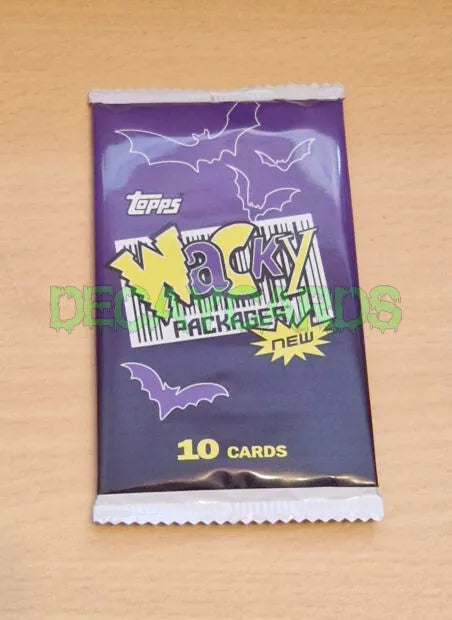 Sealed Pack of Wacky Packages Halloween 2024